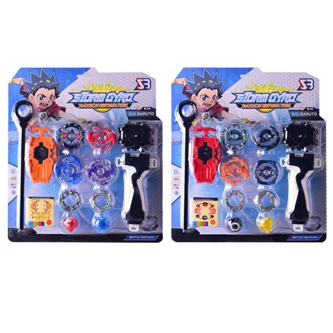 Beyblades Burst Battle Building Toy High Quality Spinning Metal With Launcher Bayblade Top Set