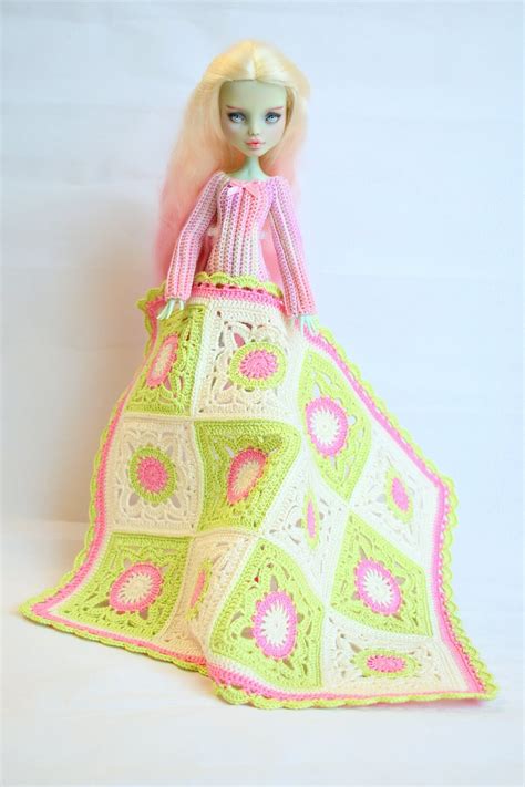 Mini Blanket Doll Blanket Handmade Crochet For Dolls Etsy