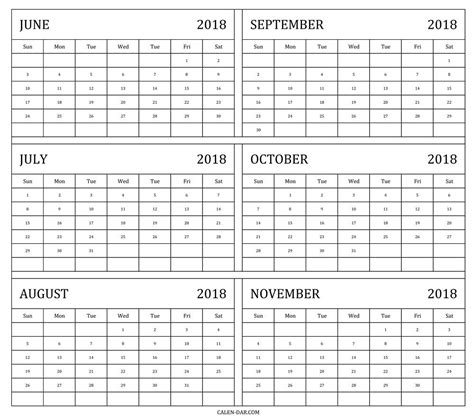 6 Month Printable Calendar Printable Word Searches