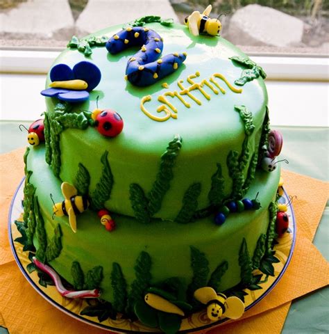 Bug Cake — Childrens Birthday Cakes Bug Cake Boy Birthday Cake Bug