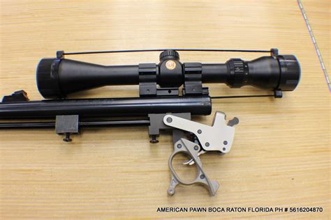 Thompson Center Omega Z5 Cal50 Muzzle Loading Rifle With Scope