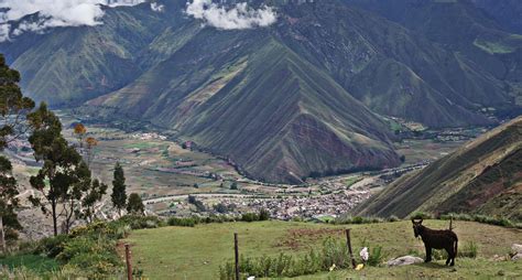 A View Across The Sacred Valley In Peru Travel