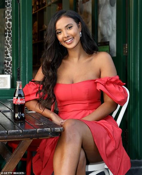 Maya Jama Showcases Her Incredible Abs In Sizzling Cut Out Dress