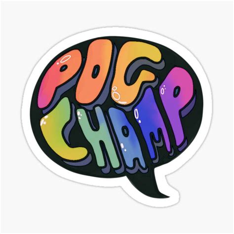 Pogchamp Sticker For Sale By Vadalinx Redbubble