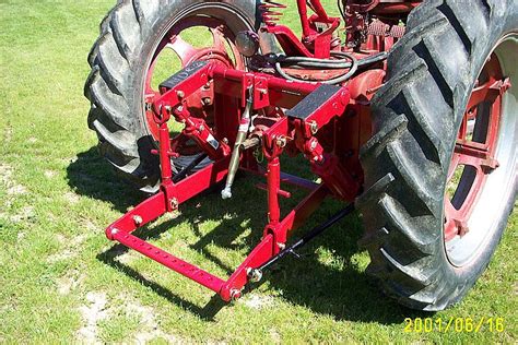 Farmall Hs Long Predate Ihs Adoption Of The Now Standard 3 Point Hitch
