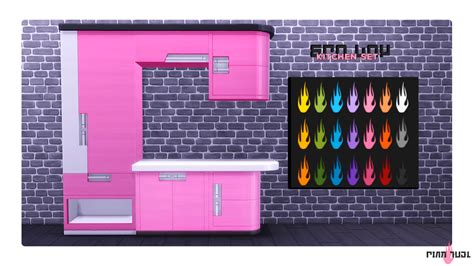 Ats4 provides maxis match custom content to download for the video game the sims 4. Pinkfuel | Kitchen sets, Sims 4 cc finds, Sims 4