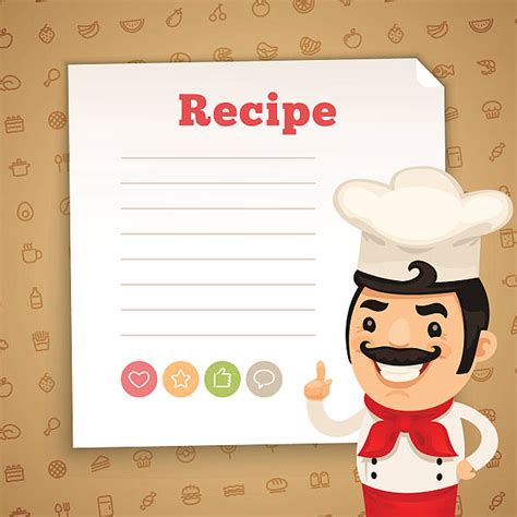 Blank Recipe Cards Illustrations Royalty Free Vector Graphics And Clip