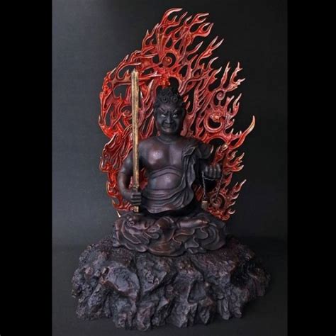 Japanese Buddhism Art Acala Buddha Fudou Myo O Art Of War