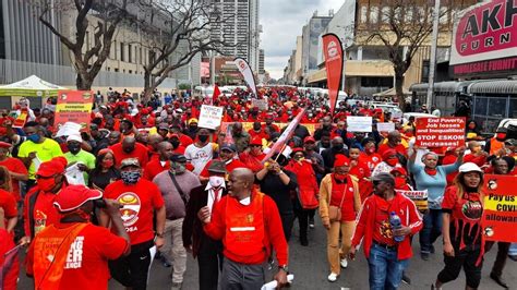 South Africa Workers Strike For Higher Wages Win Workers Voice