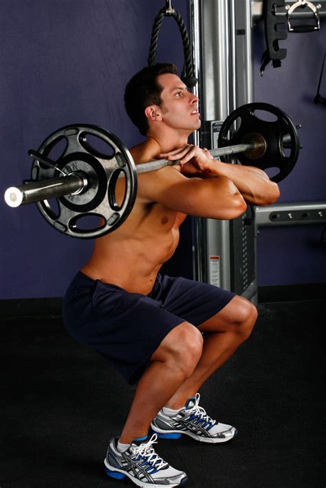 Start To Fitness Barbell Squats Front
