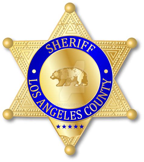 Los Angeles Sheriff Badge By Tempest790 On Deviantart