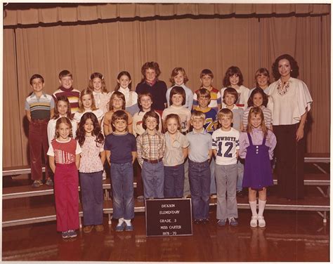 Dickson Elementary School Kingsport Tennessee Classes 1979 Grade
