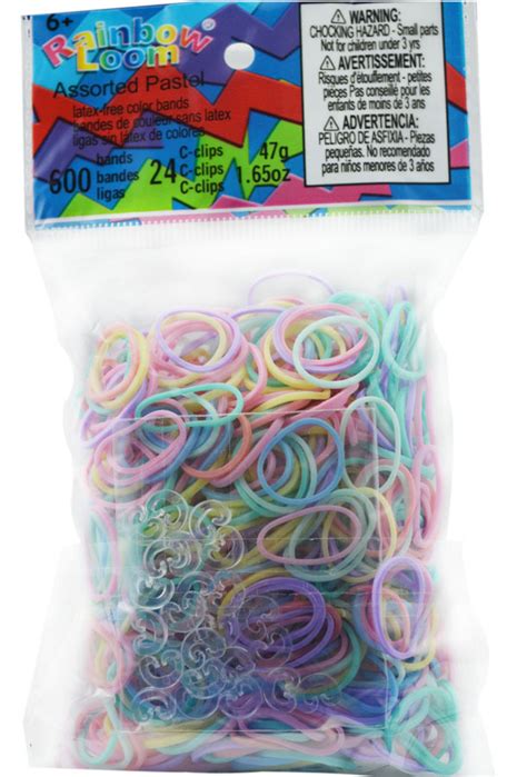 Buy Official Rainbow Loom Bandsrainbow Loom Mixed Pastel Rubber Bands