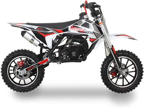 Buy Syx Moto Mini Dirt Bike Gas Power Blitz 2 Stroke 49cc Pit Bike Pull
