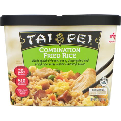 Tai Pei Combination Fried Rice Frozen Asian Entrée 11 Oz Instacart