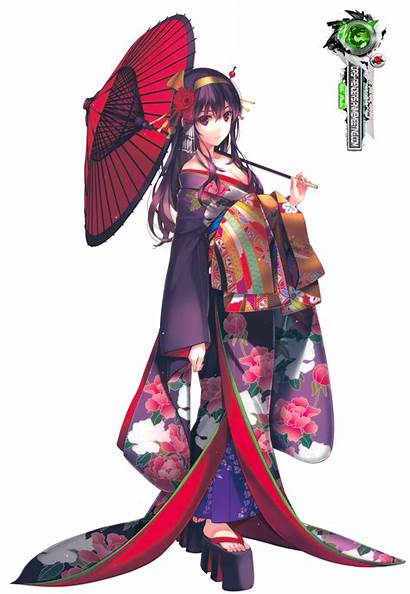 Saekano Utaha Kasumigaoka Kimono Render Hyper Anime