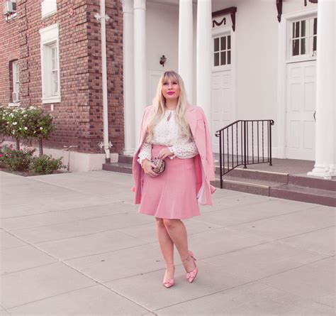5 Tips To Make A Pink Outfit Look Sophisticated Lizzie In Lace