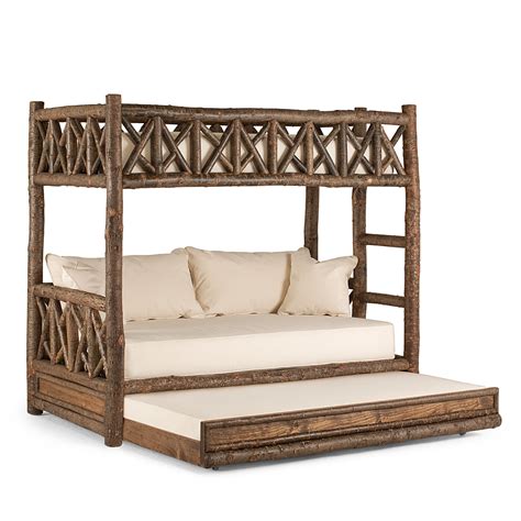 Rustic Bunk Bed With Trundle La Lune Collection