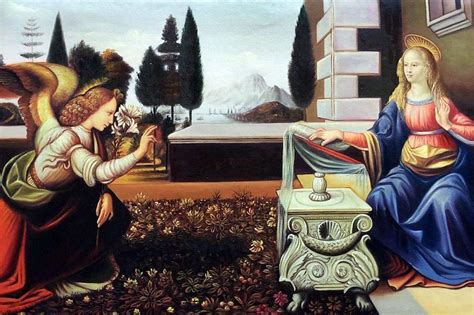 Annunciation 1475 1480 Reproduction Reproduction Oil Paintings