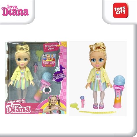 Jual Love Diana Sing Along Candy Town Doll Sing Along W Your Own