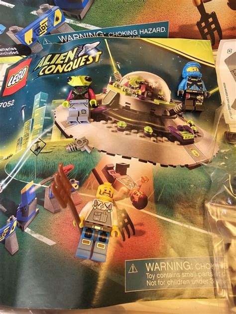 Lego Space 7052 Ufo Abduction 100 Complete Set Includes Orig Box