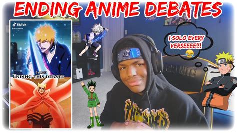 Ending Anime Debates Pt1 Anime Tiktok Reaction Youtube