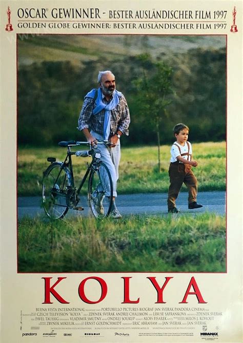 Kolya Deutsches A2 Plakat 42x59 Cm Von 1997