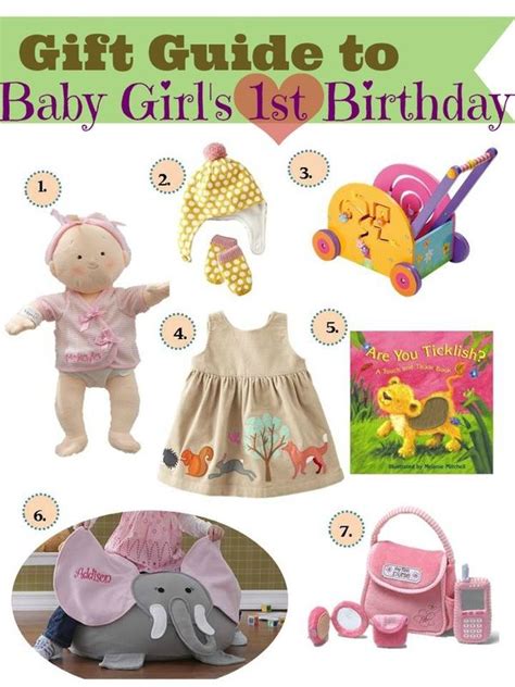 Unique And Thoughtful T Ideas First Birthday Ts Girl Girl