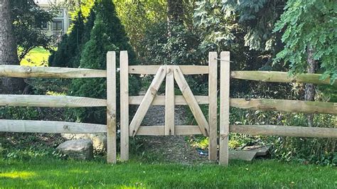 7 Best Split Rail Fence Gate Designs Fence Resource