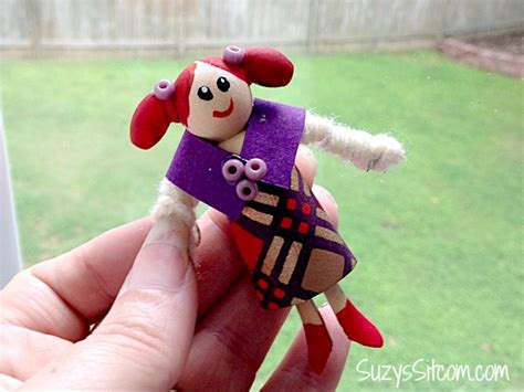 How To Make Clothespin Dolls