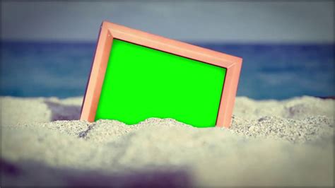 Beach Footage Green Screen Hdfree Download Youtube