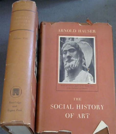 The Social History Of Art 2volume Set By Hauser Arnold Good