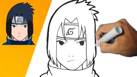 Como Dibujar A Sasuke Naruto Paso A Paso How To Draw Zasuke