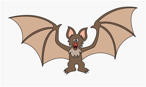 A Cute Little Bat Brown Little Bat Clipart Free Transparent Clipart