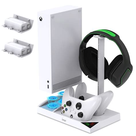 Upgraded Cooling Stand For Xbox Series S With Dual Cooling Fan Level