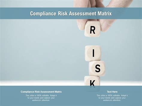 Compliance Risk Assessment Matrix Ppt Powerpoint Presentation