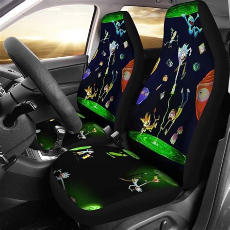 Funny Rick And Morty Car Seat Covers LT04 | Carseat cover, Seat covers