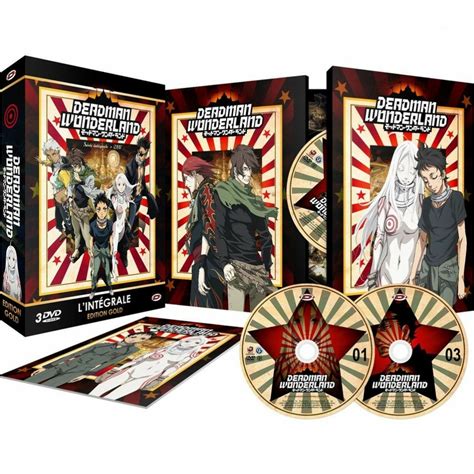 Deadman Wonderland Intégrale Coffret Dvd Livret Edition Gold