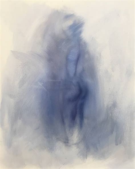 Blue Nude Painting By Nick Bethell Saatchi Art