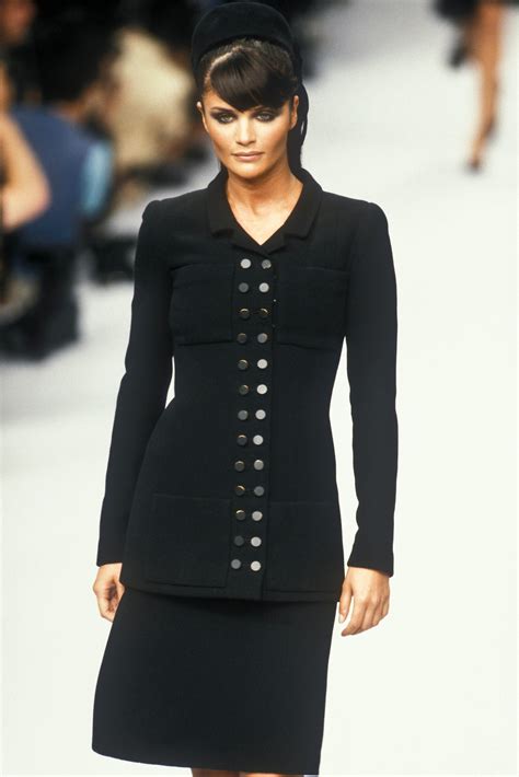 Helena Christensen Chanel Haute Couture Fw 1995 90s Chanel Chanel