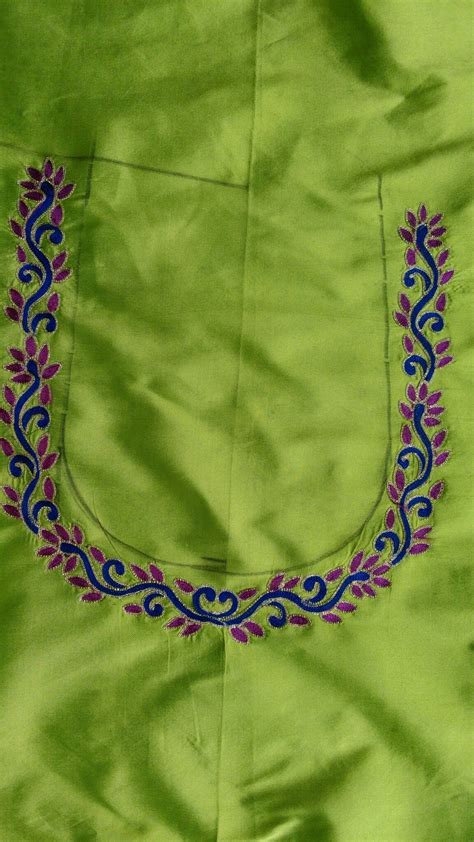 Madam Blouse Design Embroidered Blouse Designs Hand Work Blouse