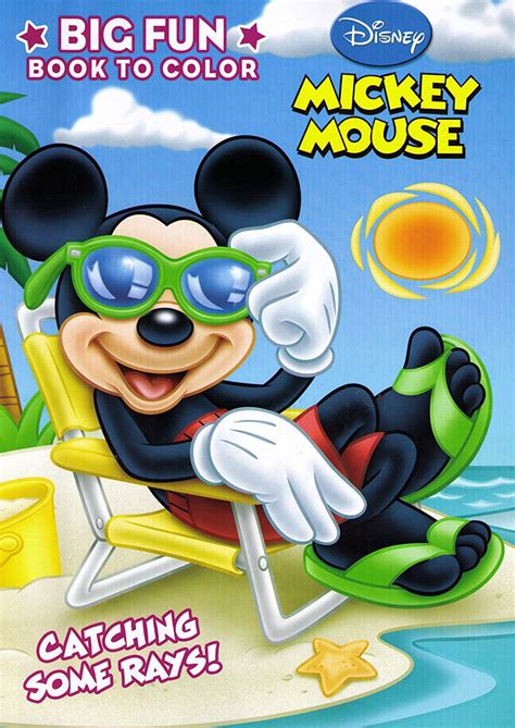 Mickey Mouse Clubhouse Big Fun Coloring Book One Mickey Or Minnie