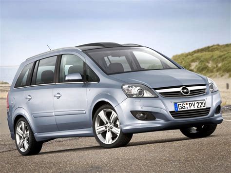 Opel Zafira Technical Specifications And Fuel Economy