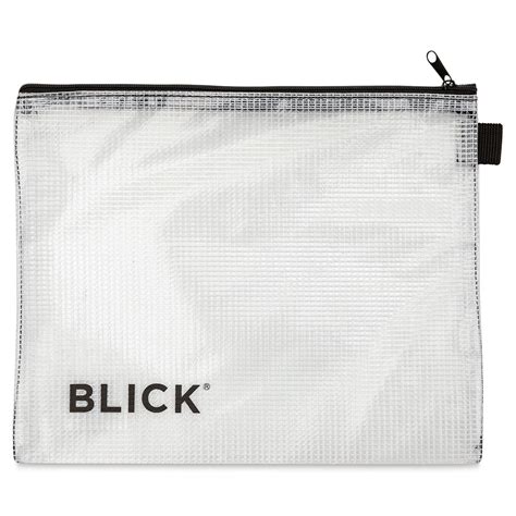 Blick Mesh Zipper Bag 9 12 X 7 12 Blick Art Materials