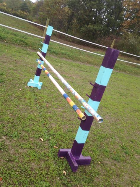 Pin On Diy Jump Standards For Horses Easy And Cheap