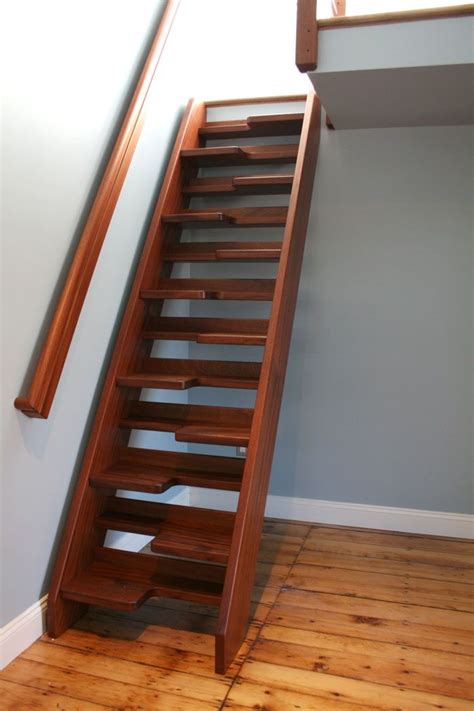 Easy Install Diy Space Saving Loft Stairswooden Tread Straight