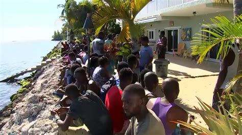 Around 200 Migrants Gather On Key Largo After Boat Runs Aground Nbc 6