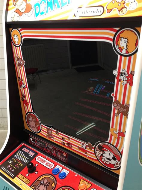 He used plans from jakobud.com and it took him about 30 hours to build. Building a Donkey Kong arcade cabinet!: Game over