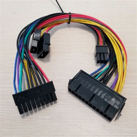 Atx 24pin To 18pin And Dual Ide Molex To 6pin Converter Adapter Power