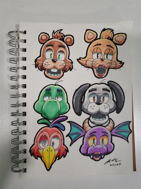 Nuttys Critter Jamboree Fanmade Fnaf Animatronics By Meworking On